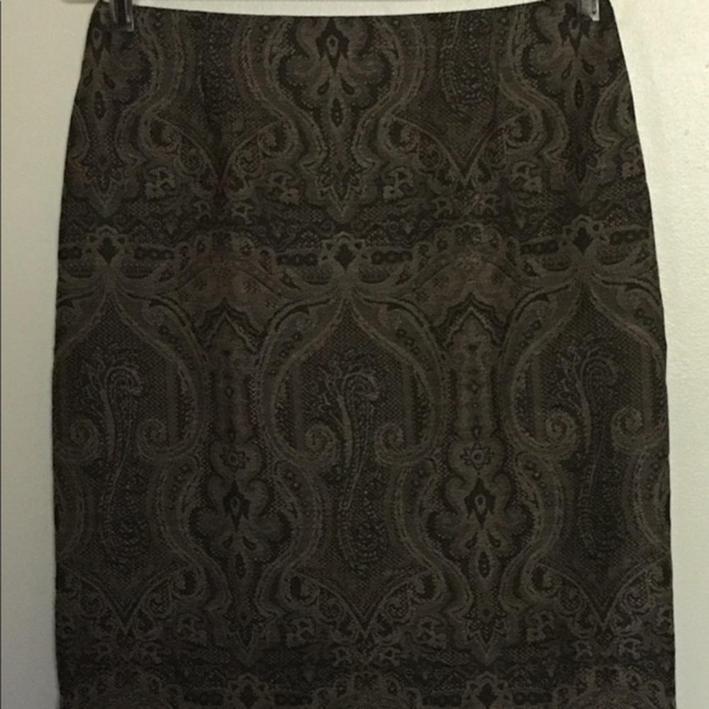 Talbots 100% wool vintage pencil skirt size 6